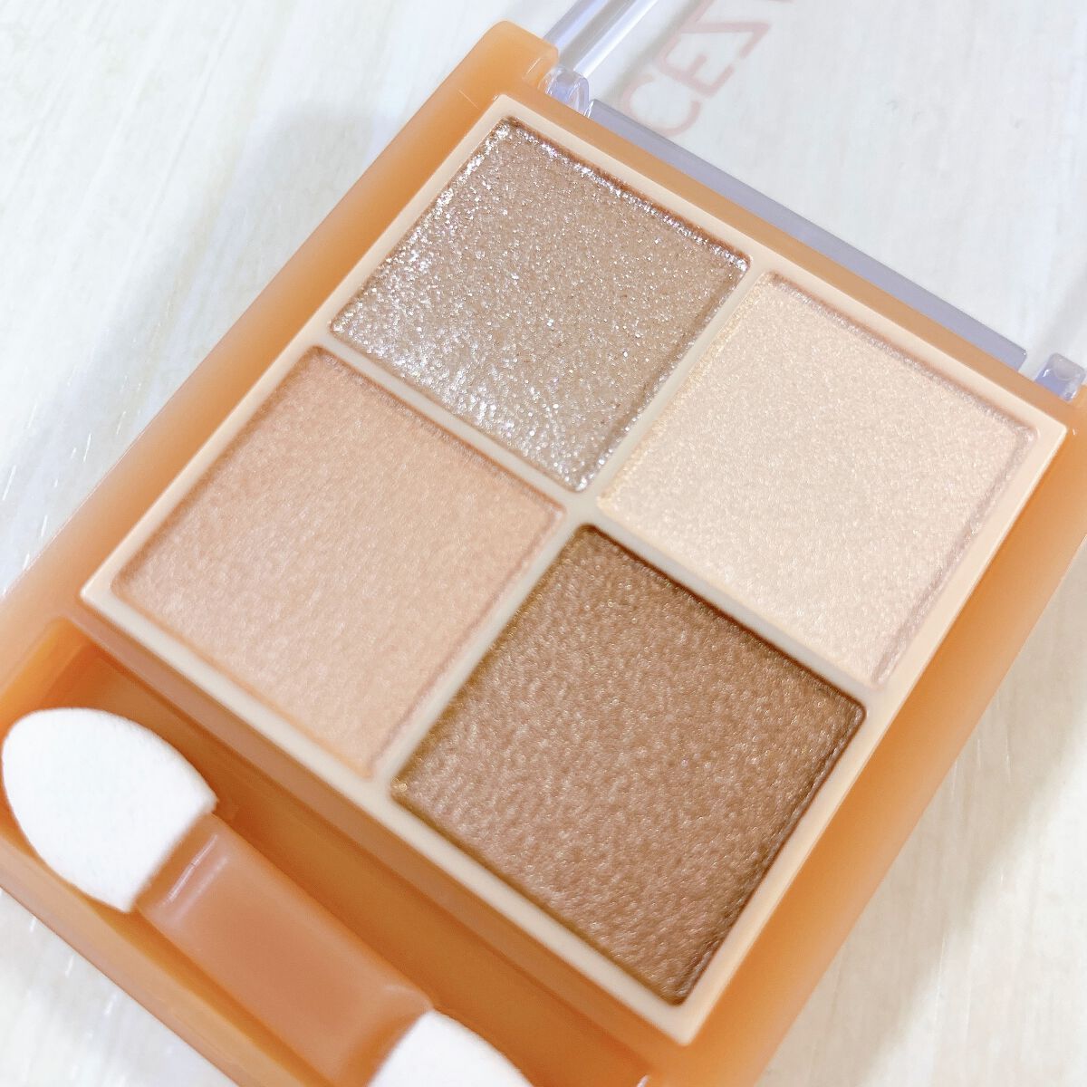 ベージュトーンアイシャドウ/CEZANNE/アイシャドウパレットを使ったクチコミ（2枚目）