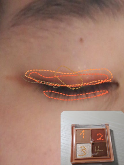 ベターザンアイズ ミュージックシリーズ/rom&nd/アイシャドウパレットを使ったクチコミ(6枚目)