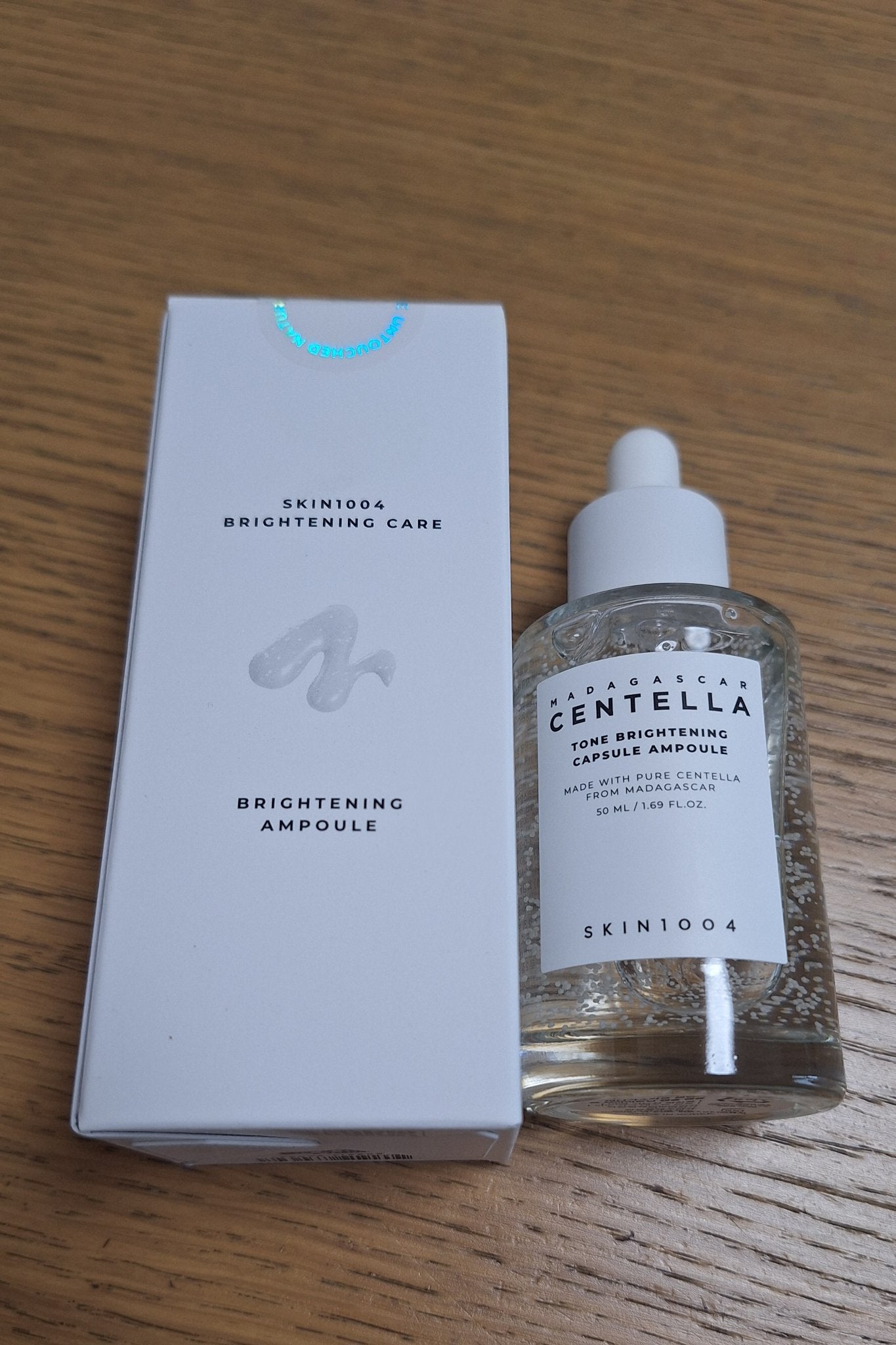 トーンブライトニング カプセルアンプル/SKIN1004/美容液を使ったクチコミ(1枚目)