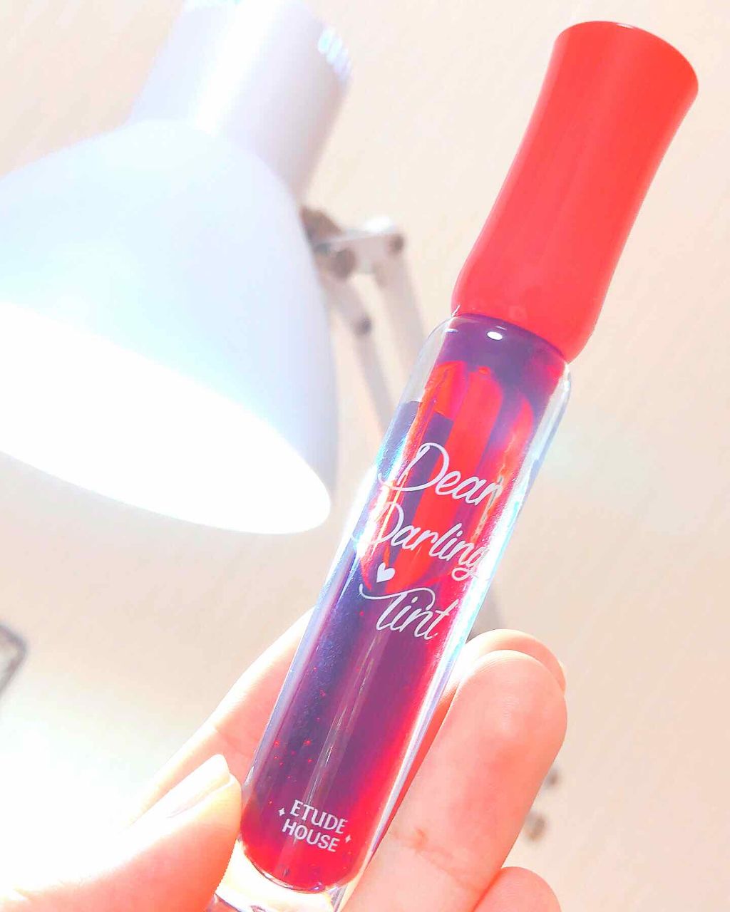 ディアダーリン ウォータージェルティント/ETUDE/リップティントを使ったクチコミ（2枚目）