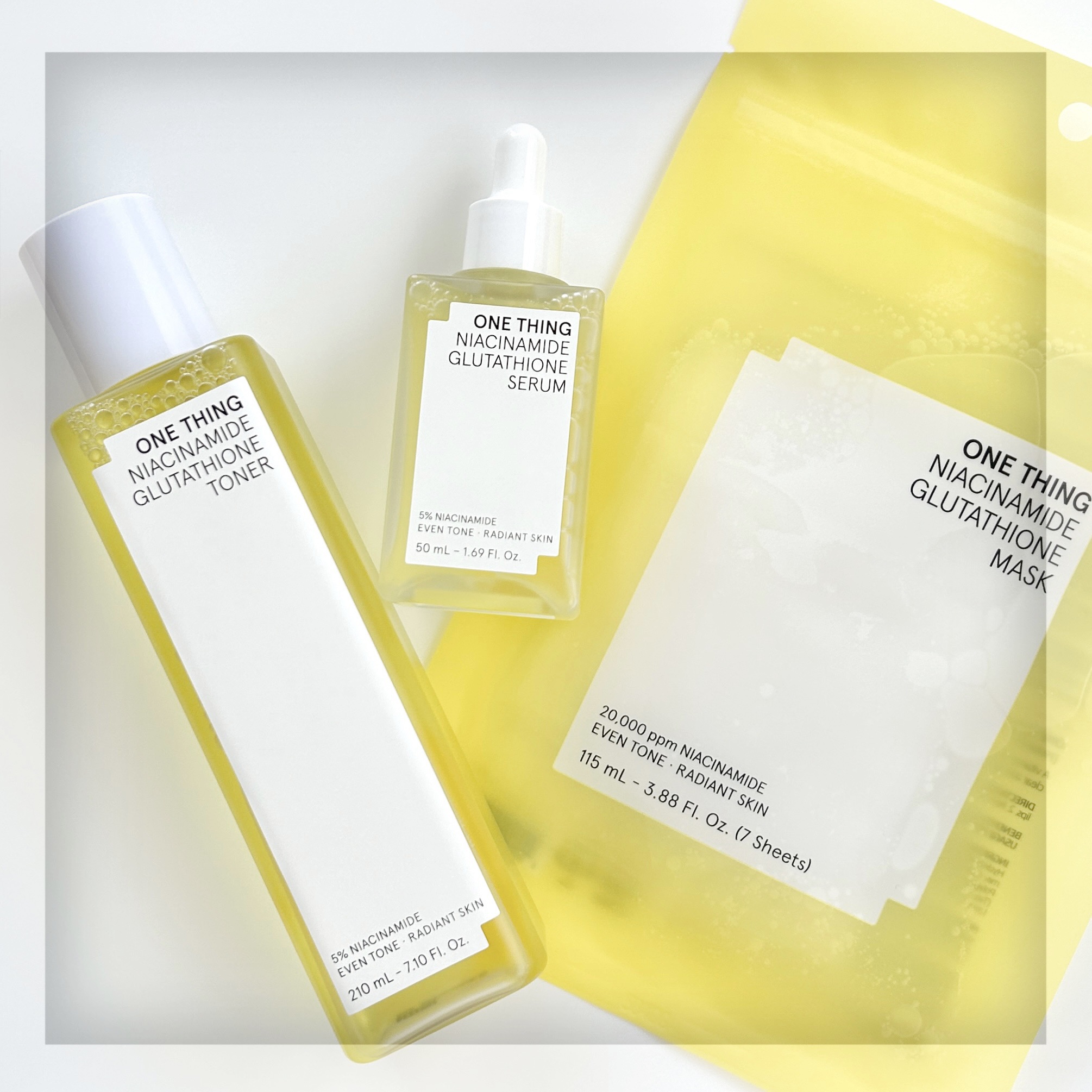 ナイアシンアミドグルタチオントナー/ONE THING/化粧水を使ったクチコミ（1枚目）