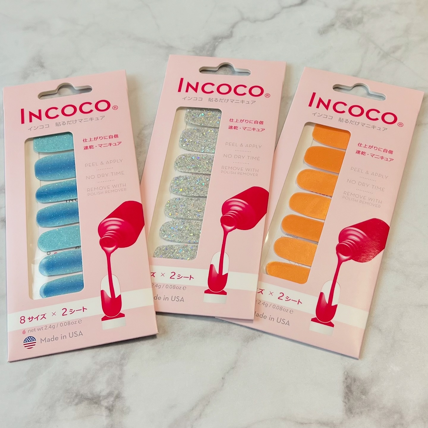 INCOCO インココ  マニキュアシート/インココ/ネイルシールを使ったクチコミ（2枚目）