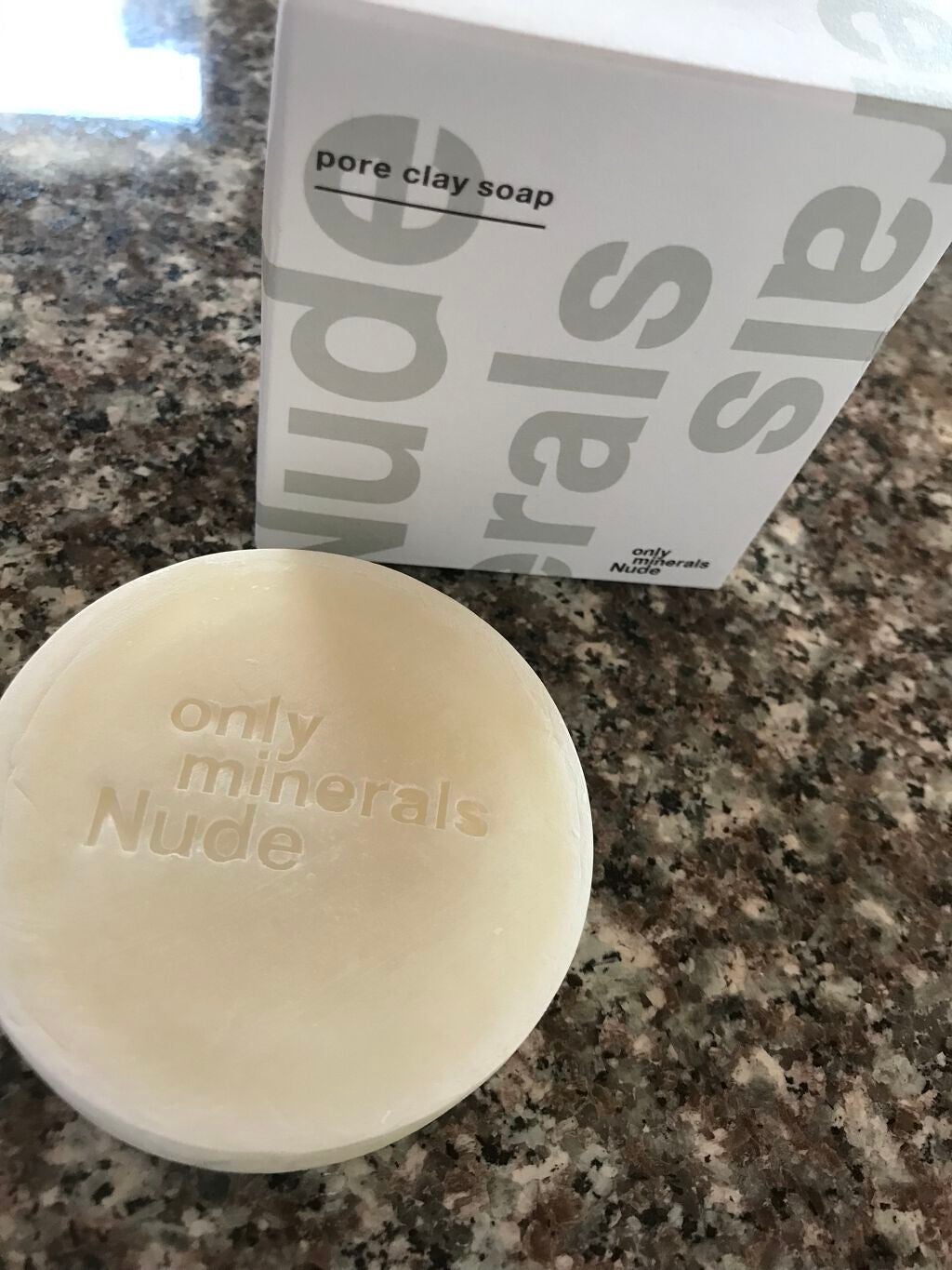 Nude ポアクレイソープ/ONLY MINERALS/洗顔石鹸を使ったクチコミ(2枚目)