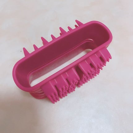 カミエル ウォッシュブラシ/満天社/スカルプブラシを使ったクチコミ(4枚目)