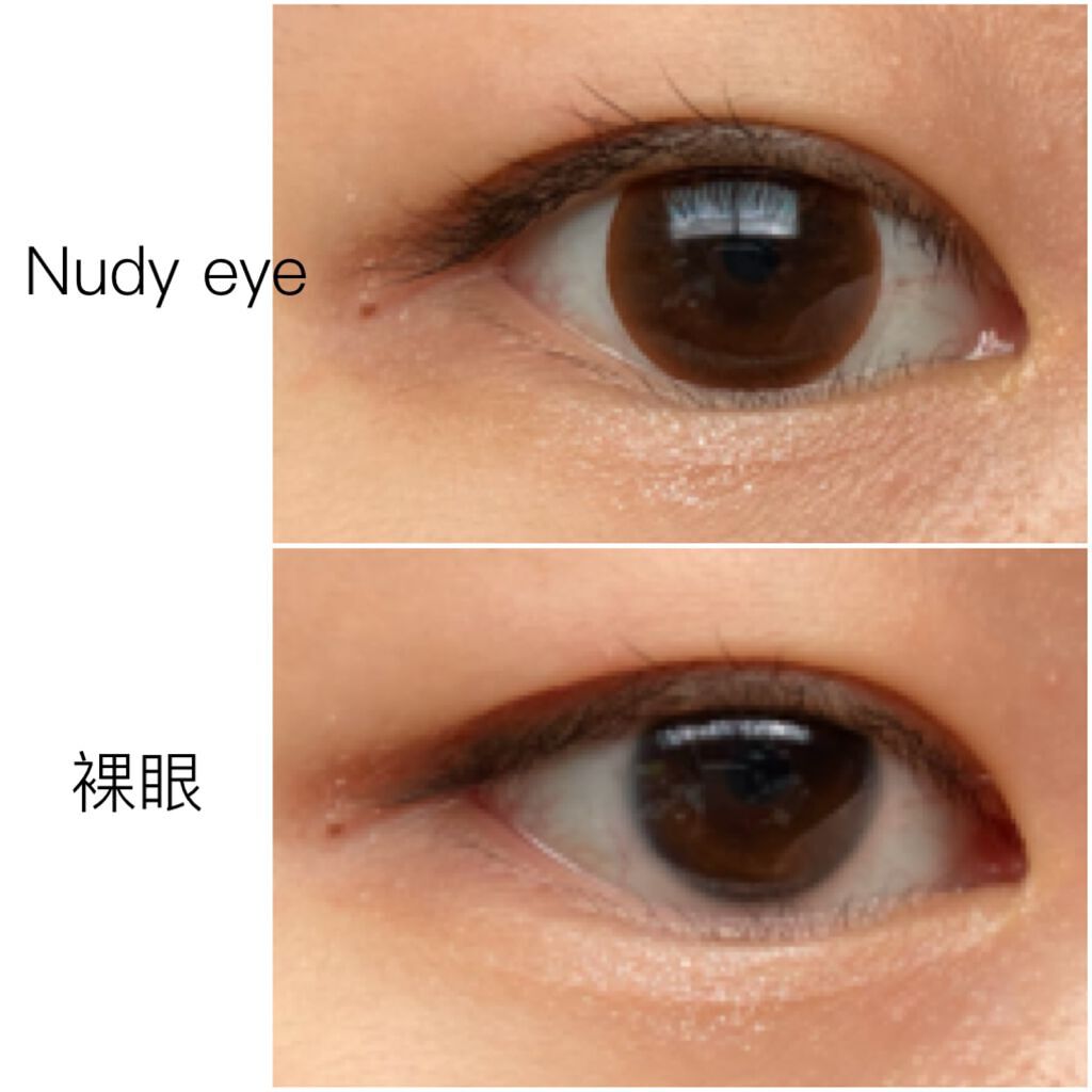 Nudy eye 1day/Nudy eye/ワンデー(1DAY)カラコンを使ったクチコミ(3枚目)