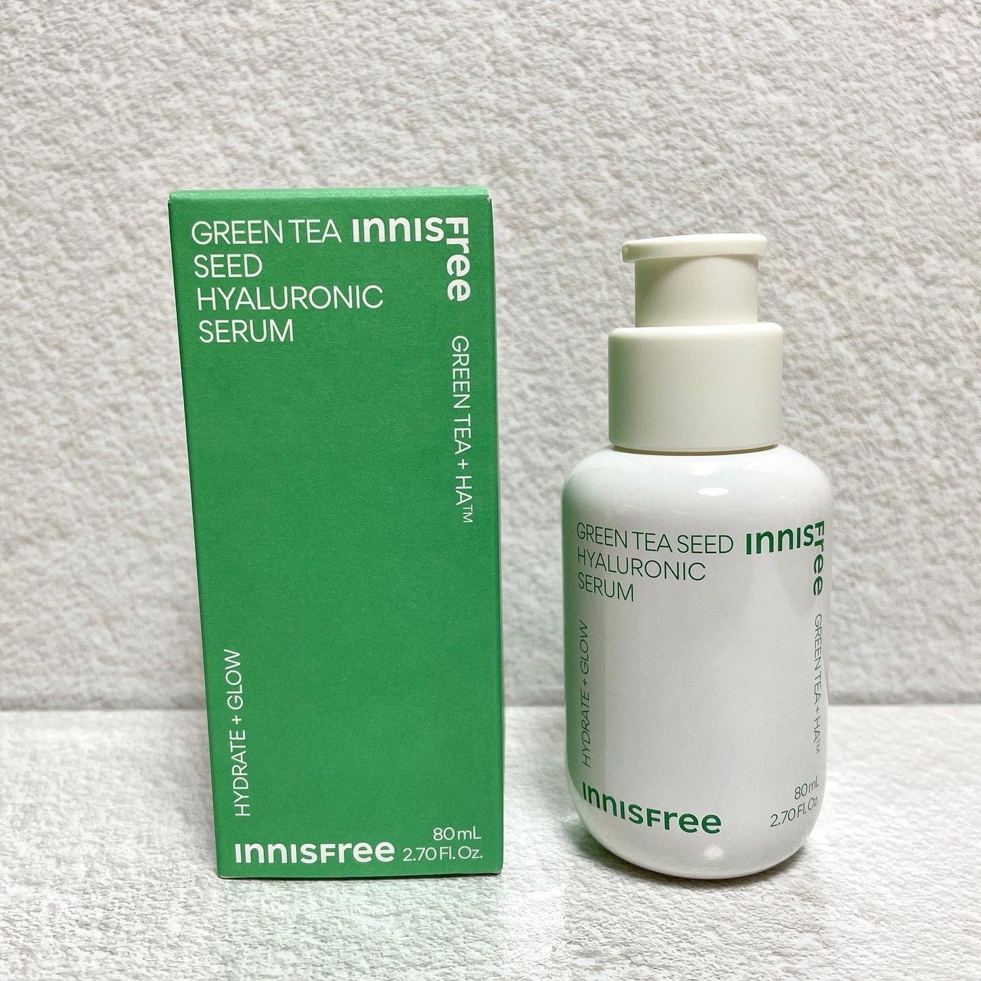 グリーンティーシード ヒアルロン セラム /innisfree/美容液を使ったクチコミ(1枚目)