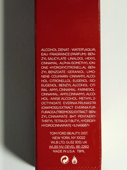 ロスト チェリー オード パルファム スプレィ/TOM FORD BEAUTY/香水(レディース)を使ったクチコミ(2枚目)