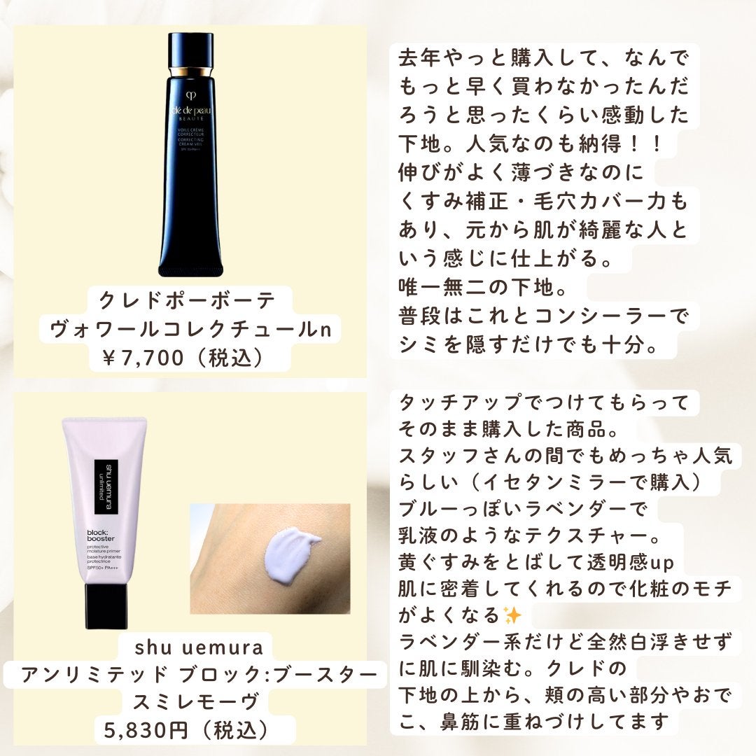 ヴォワールコレクチュールn/クレ・ド・ポー ボーテ/化粧下地を使ったクチコミ(2枚目)