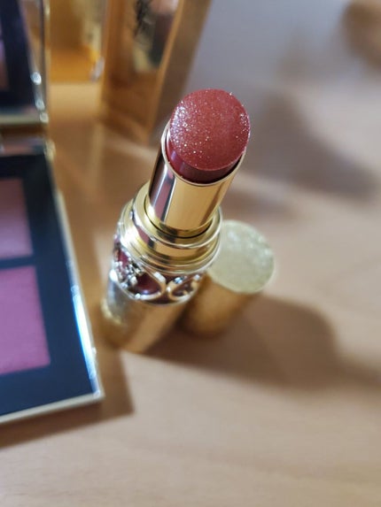 ルージュ ヴォリュプテ シャイン/YVES SAINT LAURENT BEAUTE/口紅を使ったクチコミ(4枚目)