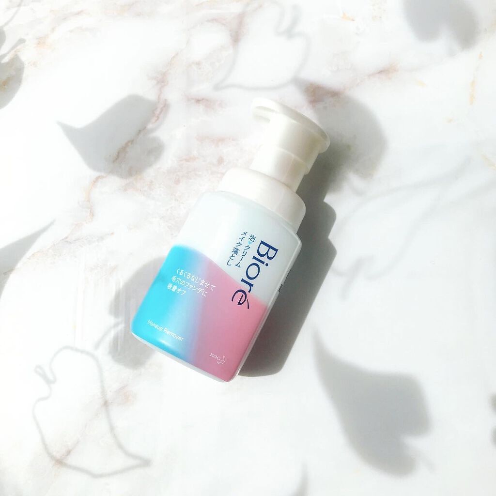 泡クリームメイク落とし/ビオレ/クレンジングクリームを使ったクチコミ(1枚目)