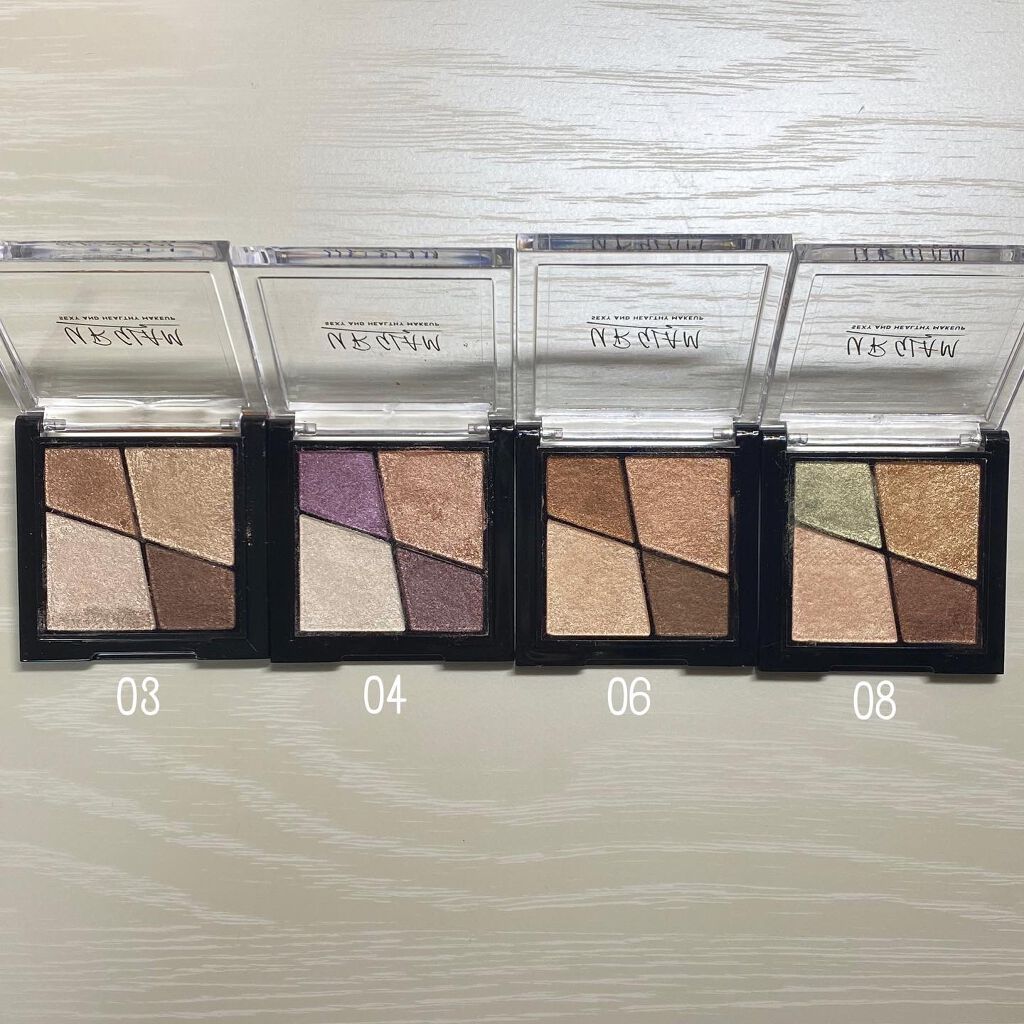 UR GLAM　VELVET EYE COLOR PALETTE/U R GLAM/アイシャドウパレットを使ったクチコミ（2枚目）