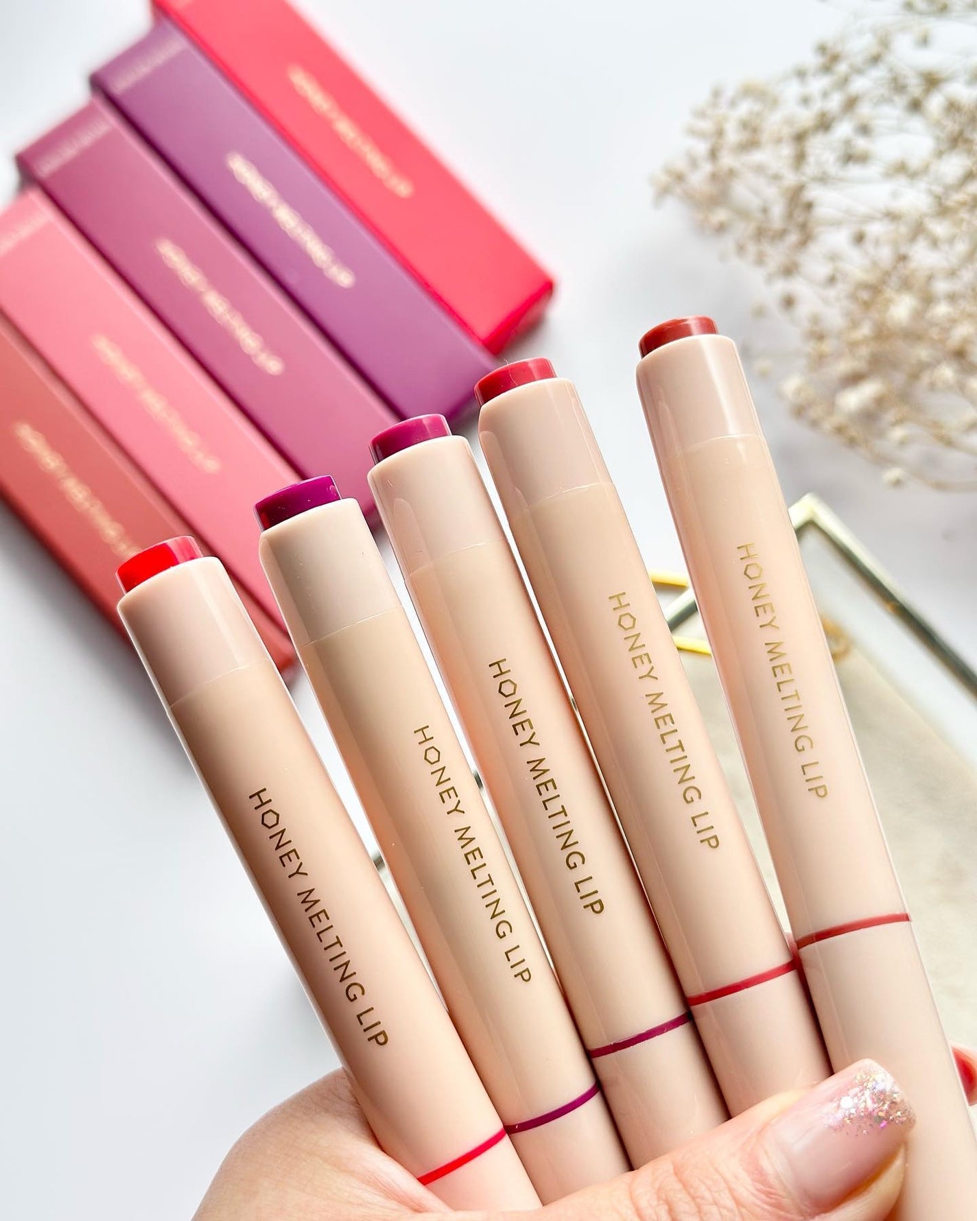 ハニーメルティングリップ/ネイチャーリパブリック/口紅を使ったクチコミ(3枚目)