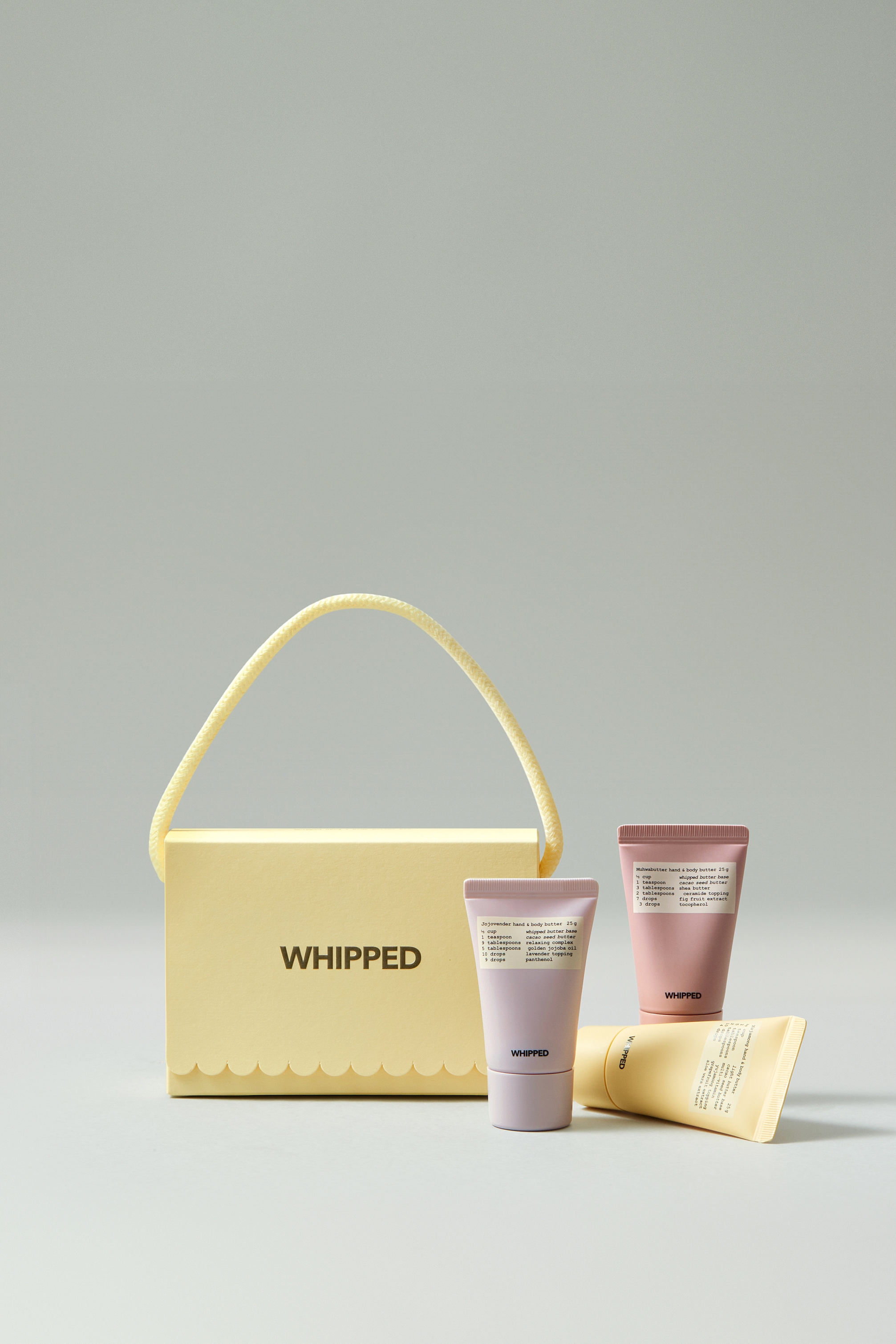 ホイップドハンド＆ボディバター３種類バターバッグ / WHIPPED
