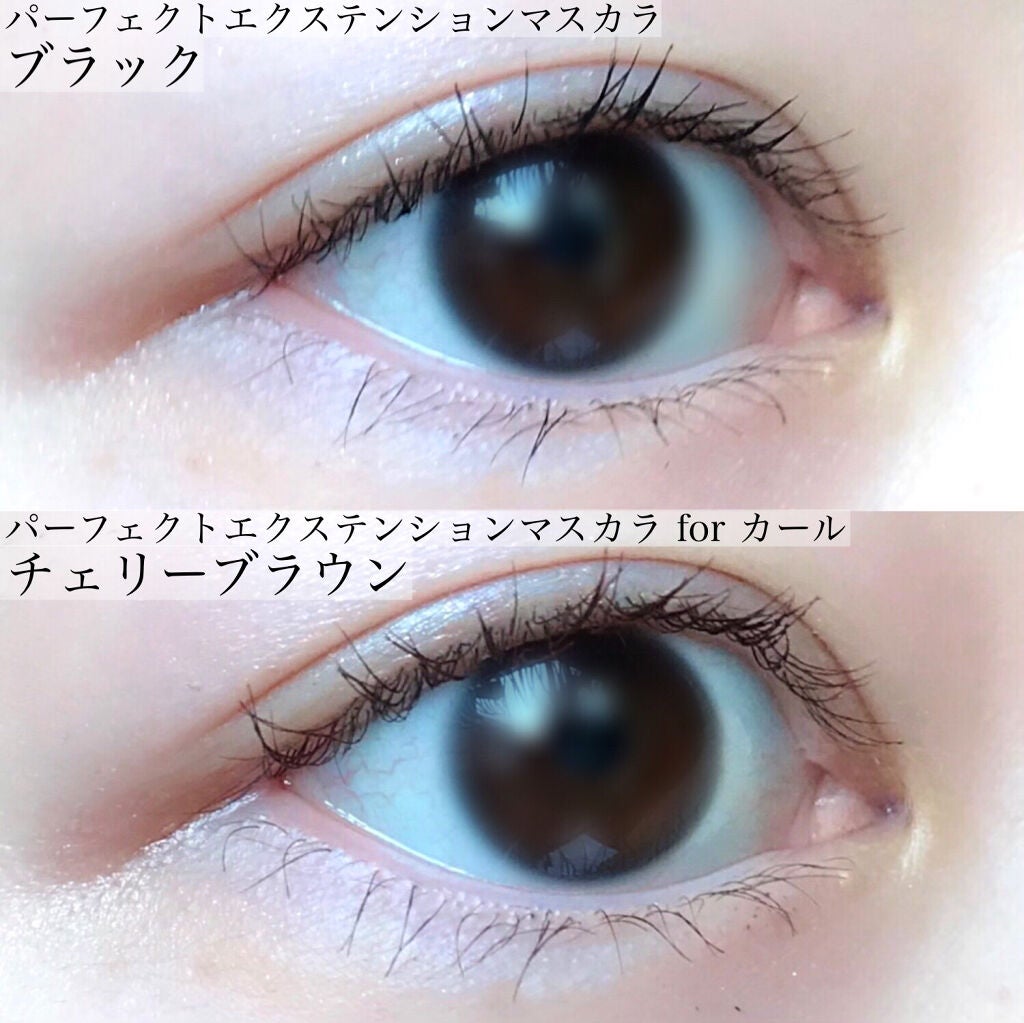 パーフェクトエクステンション マスカラ for カール/D-UP/マスカラを使ったクチコミ(5枚目)