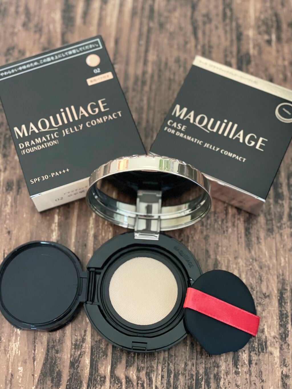 ドラマティックジェリーコンパクト/マキアージュ/クッションファンデーションを使ったクチコミ(1枚目)