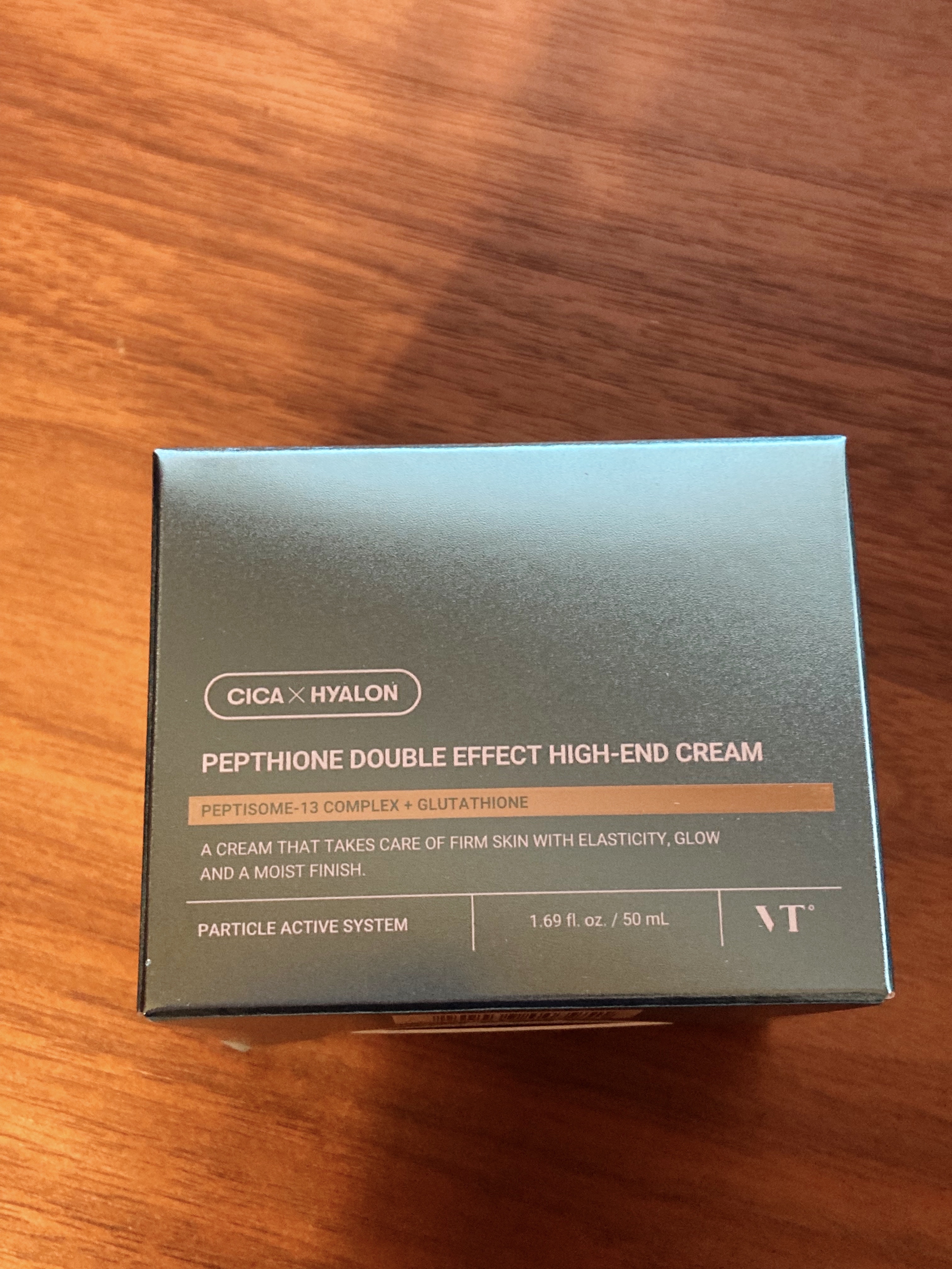 ぺプチオン ダブルエフェクト ハイエンドクリーム/VT/フェイスクリームを使ったクチコミ（1枚目）