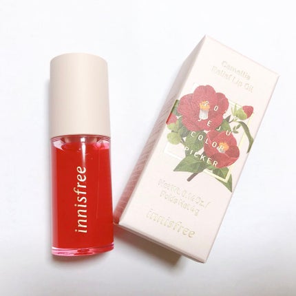 カメリア リリーフ リップオイル/innisfree/リップグロスを使ったクチコミ(1枚目)