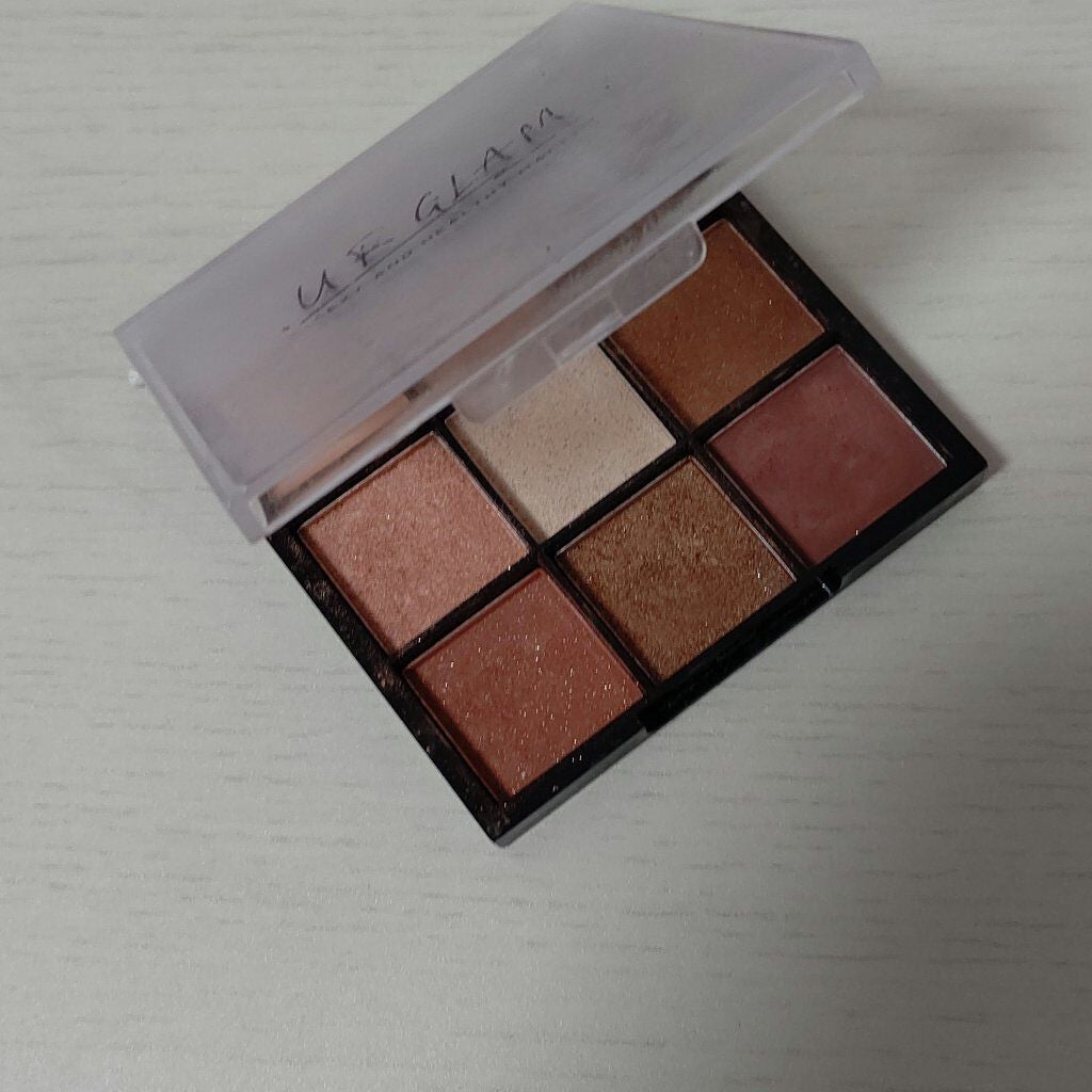 UR GLAM BLOOMING EYE COLOR PALETTE/U R GLAM/アイシャドウパレットを使ったクチコミ(2枚目)