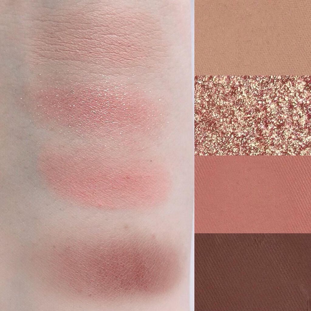 タイダイ クワッド アイシャドウ/unce/アイシャドウパレットを使ったクチコミ（3枚目）