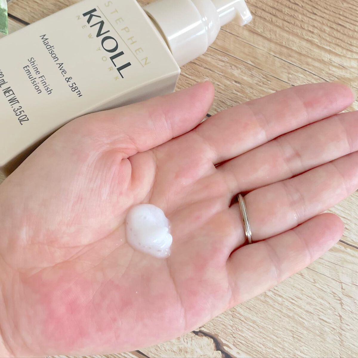 マディソン58 シャインフィニッシュ エマルジョン/スティーブンノル ニューヨーク/ヘアワックス・クリームを使ったクチコミ(2枚目)