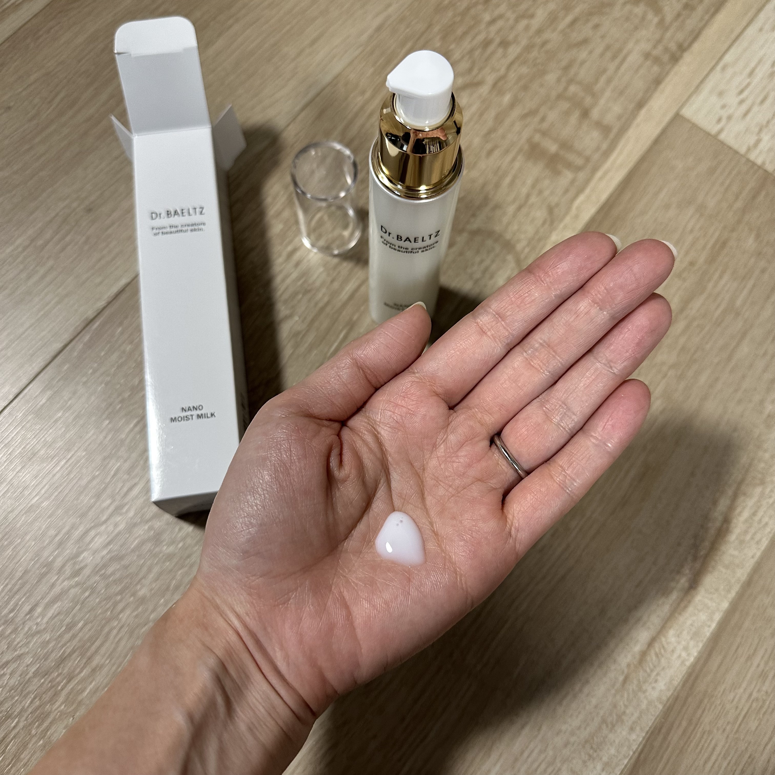 ナノモイストミルク/ドクターベルツ/乳液を使ったクチコミ（3枚目）