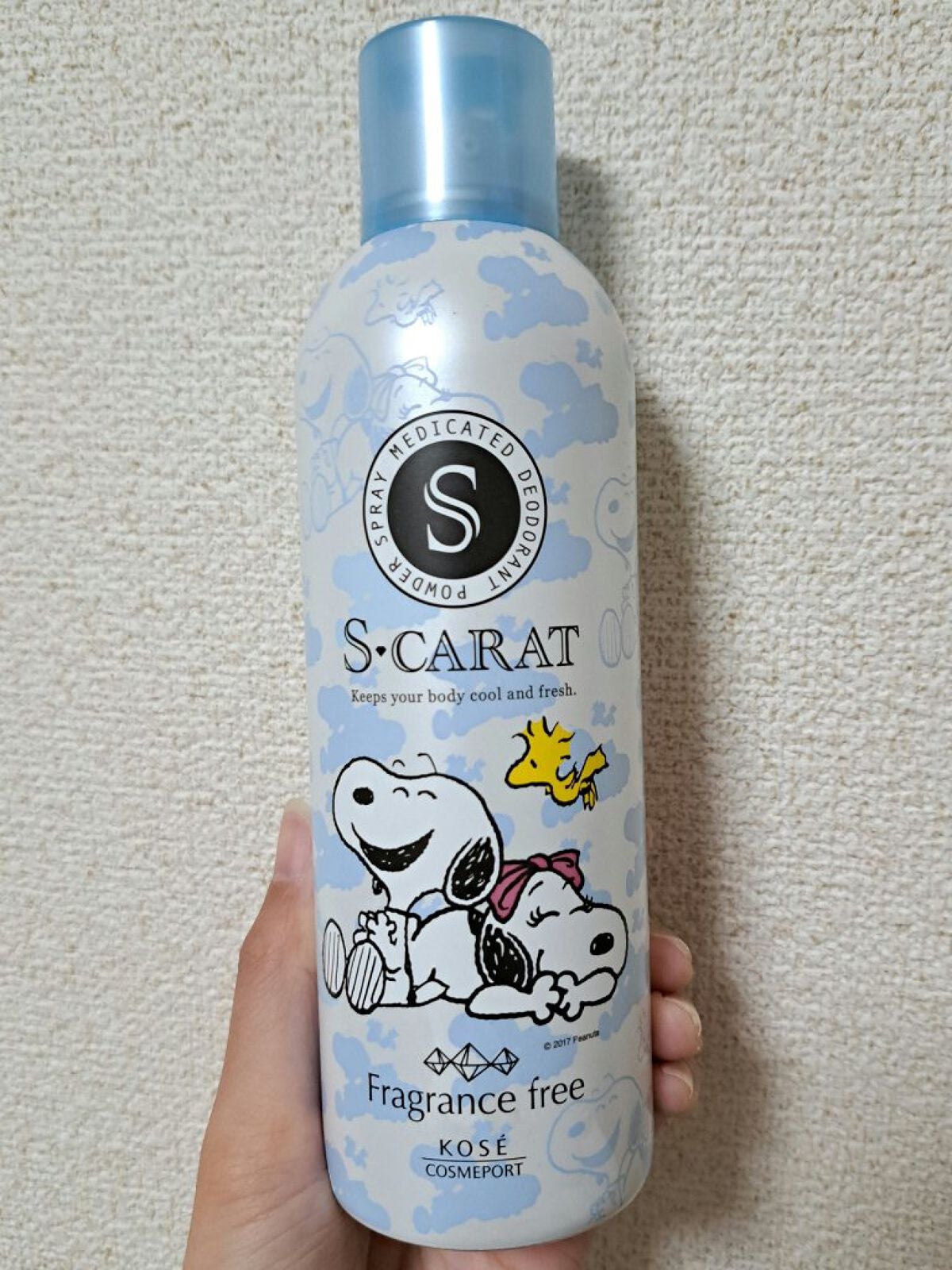 薬用デオドラント パウダースプレー (無香料)/エスカラット/デオドラント・制汗剤を使ったクチコミ(1枚目)