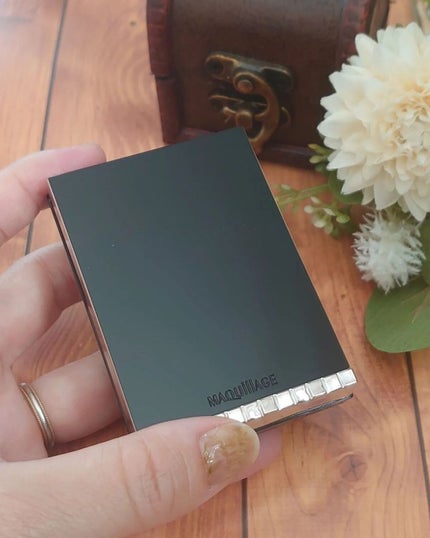 ドラマティックパウダリー EX/マキアージュ/パウダーファンデーションを使ったクチコミ(4枚目)