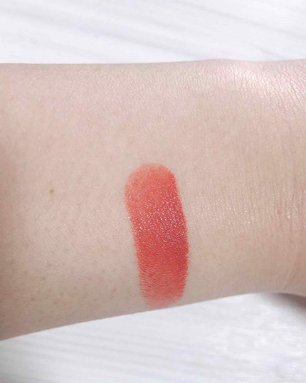 ルージュ アンリミテッド アンプリファイド マット<2019年クリスマスコフレ限定>/shu uemura/口紅を使ったクチコミ(2枚目)