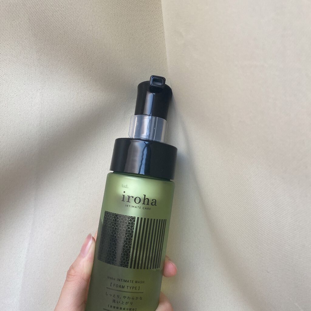 イロハ インティメートウォッシュ フォームタイプ  ベルガモットとビターオレンジの香り/iroha INTIMATE CARE/デリケートゾーンケアを使ったクチコミ（1枚目）
