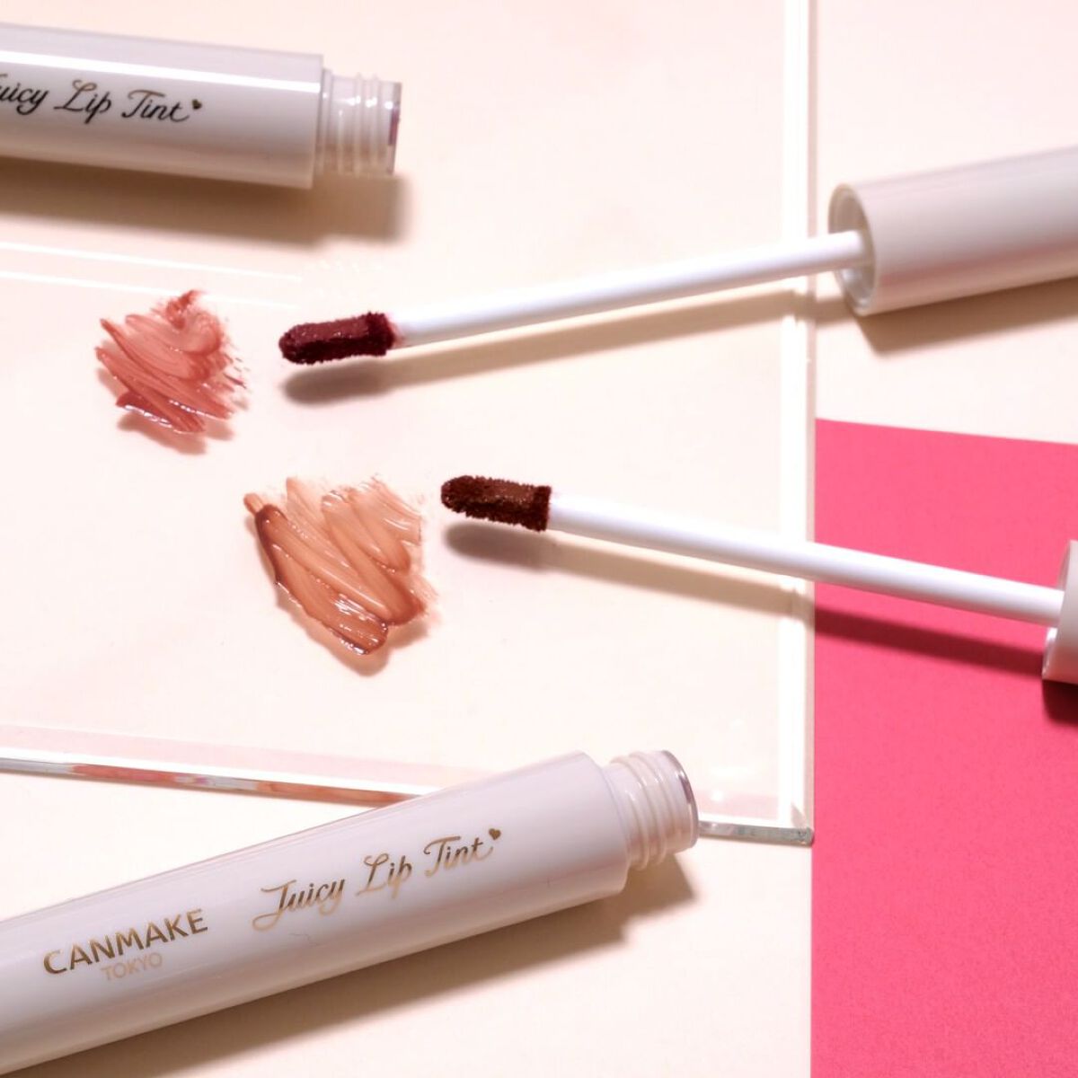 ジューシーリップティント/キャンメイク/口紅を使ったクチコミ（1枚目）