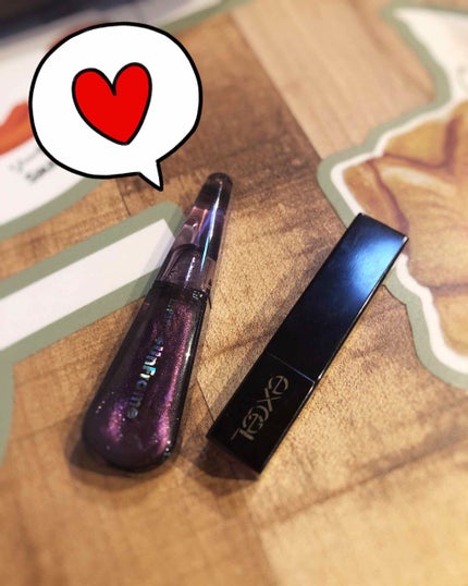 グレイズバームリップ/excel/口紅を使ったクチコミ(1枚目)