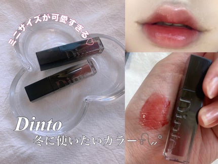 ブラーグロイリップティント/Dinto/リップティントを使ったクチコミ(1枚目)