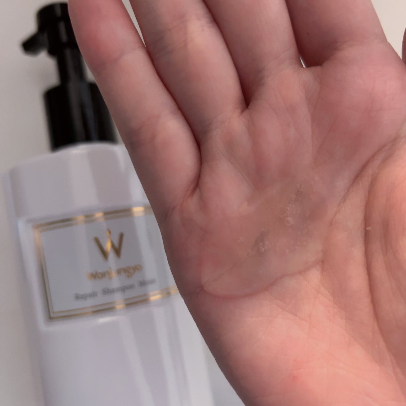 ウォンジョンヨ リペアシャンプー モイスト/リペアトリートメント モイスト/Wonjungyo/市販シャンプーを使ったクチコミ(2枚目)