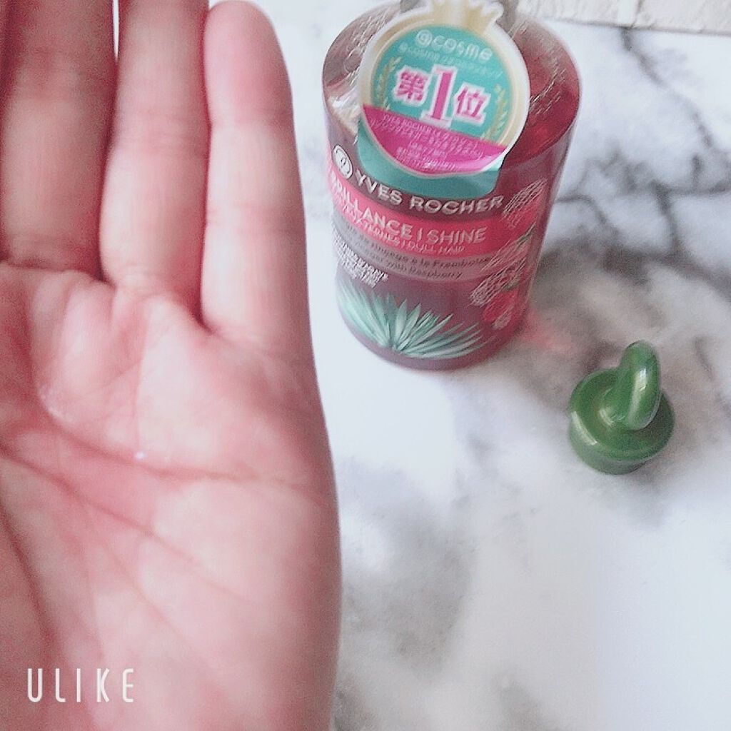 リンシングビネガー シルキーシャイン さらキララズベリー/イヴ・ロシェ/洗い流すヘアトリートメントを使ったクチコミ（2枚目）