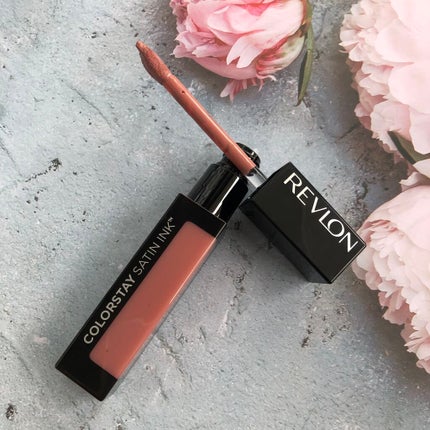 カラーステイ サテン インク/REVLON/口紅を使ったクチコミ(2枚目)