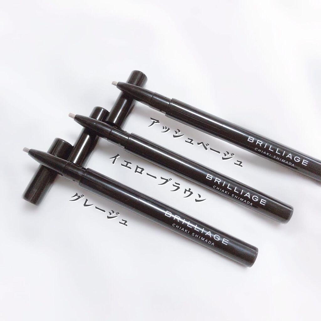  ロングステイ アイブロウパウダー＆ペンシル/ブリリアージュ/アイブロウペンシルを使ったクチコミ（2枚目）