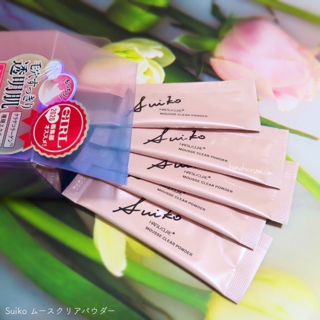 ムースクリアパウダー/SUIKO HATSUCURE/洗顔パウダーを使ったクチコミ（2枚目）