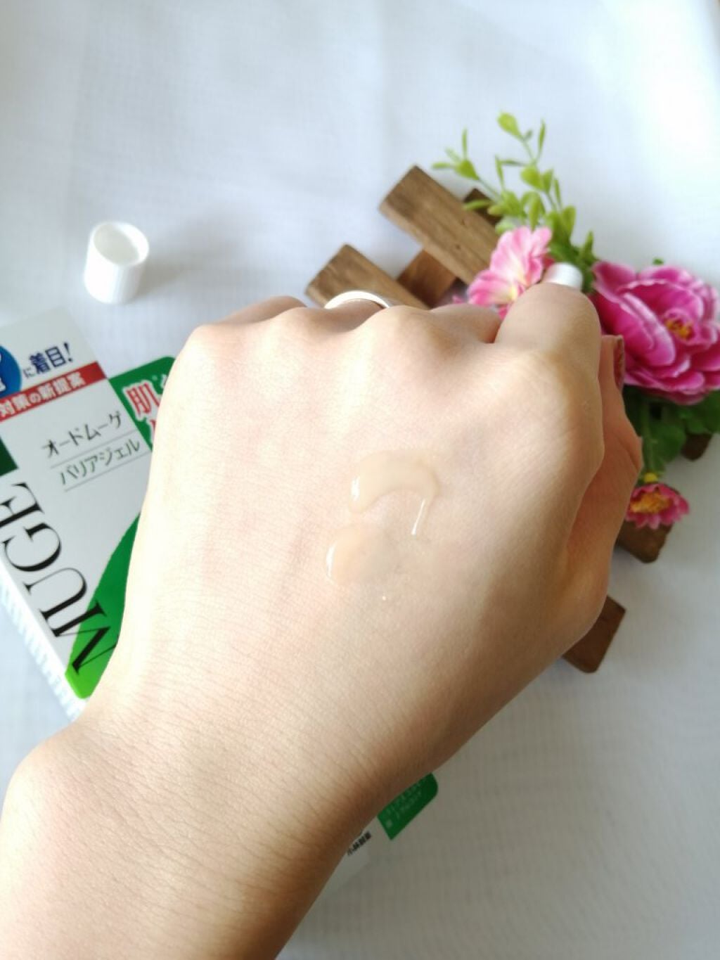 薬用集中バリアジェル/オードムーゲ/フェイスクリームを使ったクチコミ(2枚目)