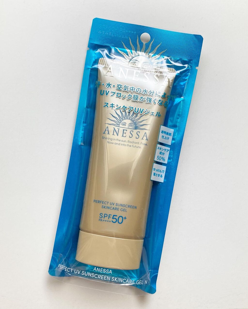 パーフェクトUV スキンケアジェル N/アネッサ/日焼け止め・UVケアを使ったクチコミ（2枚目）