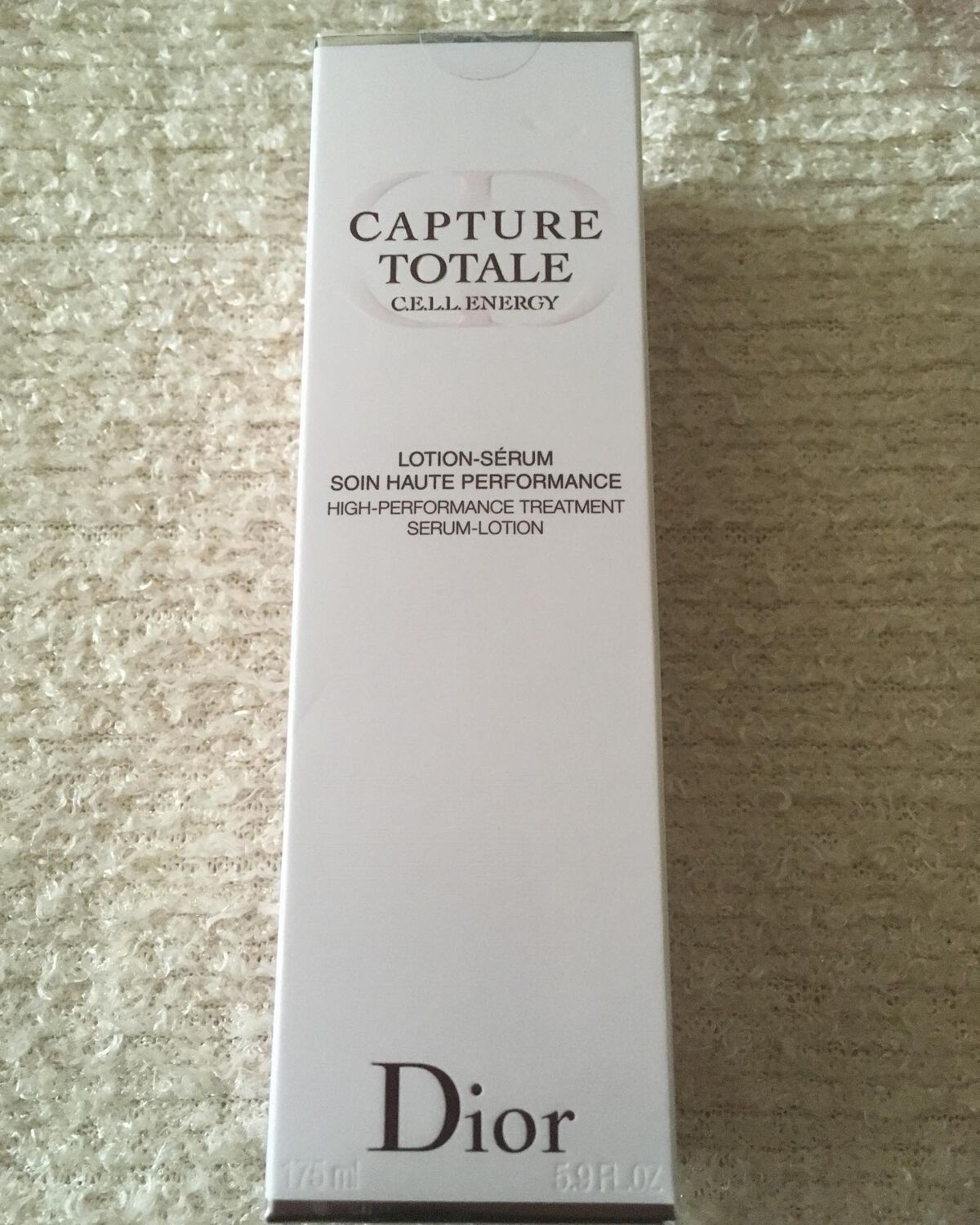 カプチュール トータル セル ENGY ローション/Dior/化粧水を使ったクチコミ(1枚目)