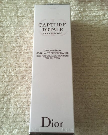 カプチュール トータル セル ENGY ローション/Dior/化粧水を使ったクチコミ(1枚目)