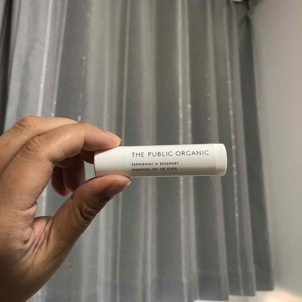 オーガニック認証 精油リップスティック スーパーリラックス レスト/THE PUBLIC ORGANIC/リップクリームを使ったクチコミ（1枚目）