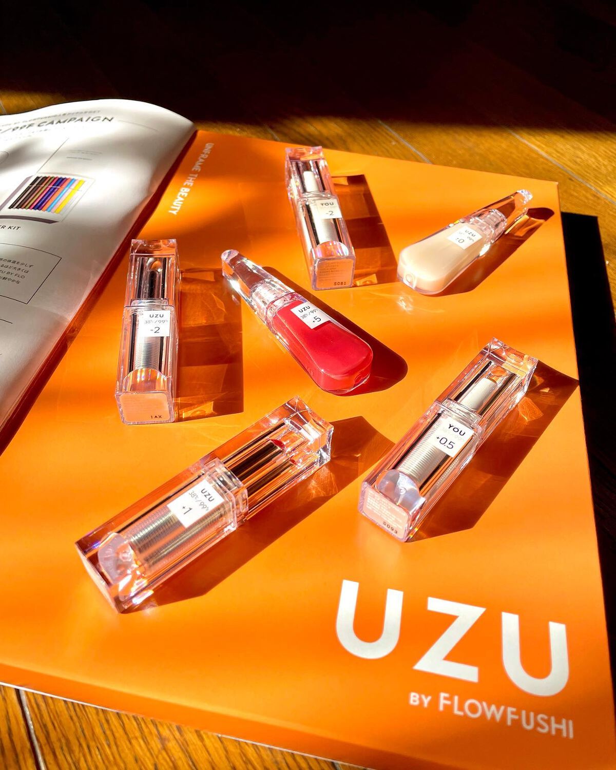 38°C / 99°F リップトリートメント (リップ美容液)/UZU BY FLOWFUSHI/リップケアを使ったクチコミ（3枚目）