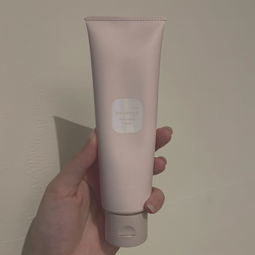 クリアウォッシュクリーム/youange/洗顔フォームを使ったクチコミ（1枚目）