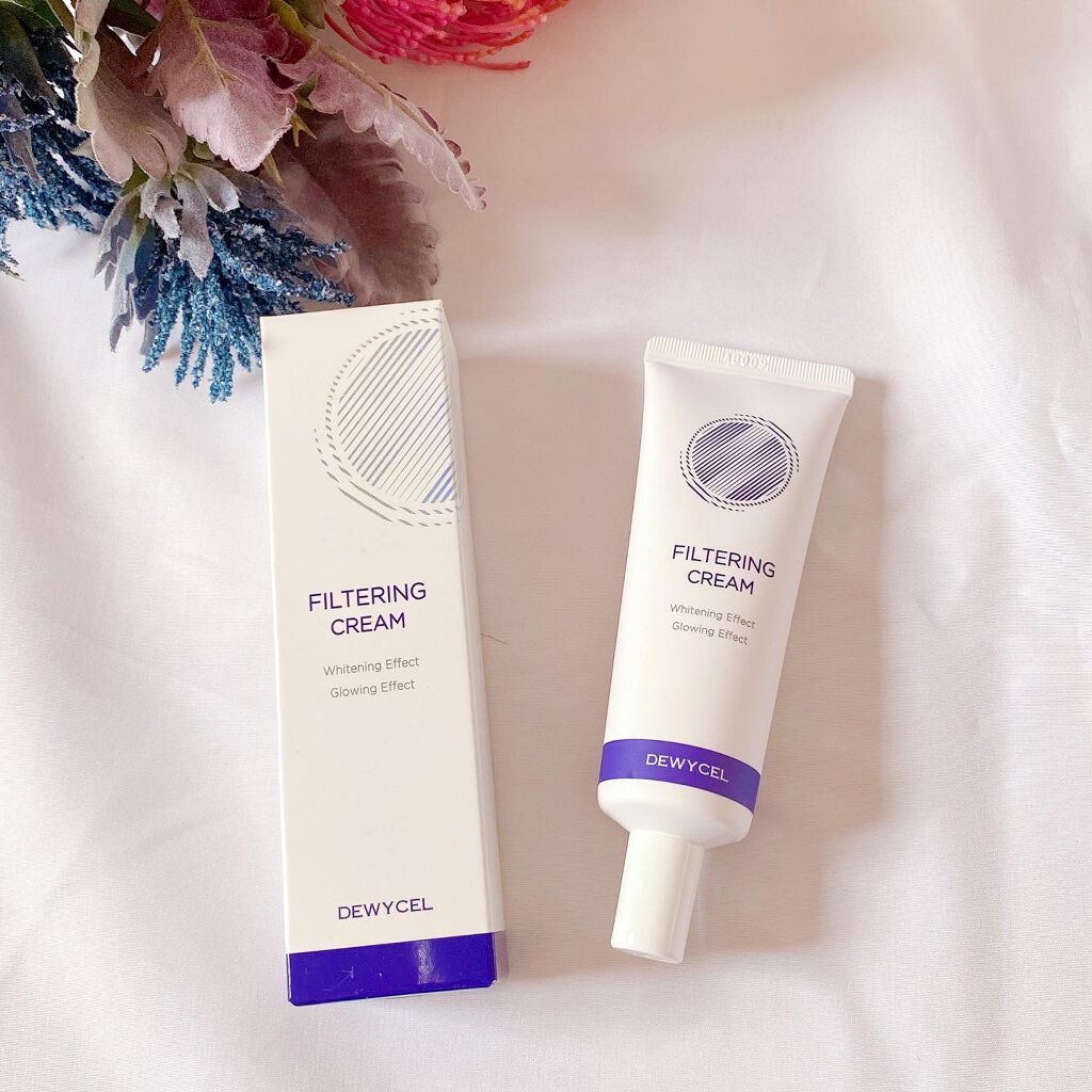 フィルタリングクリーム/DEWYCEL/日焼け止めクリームを使ったクチコミ（3枚目）