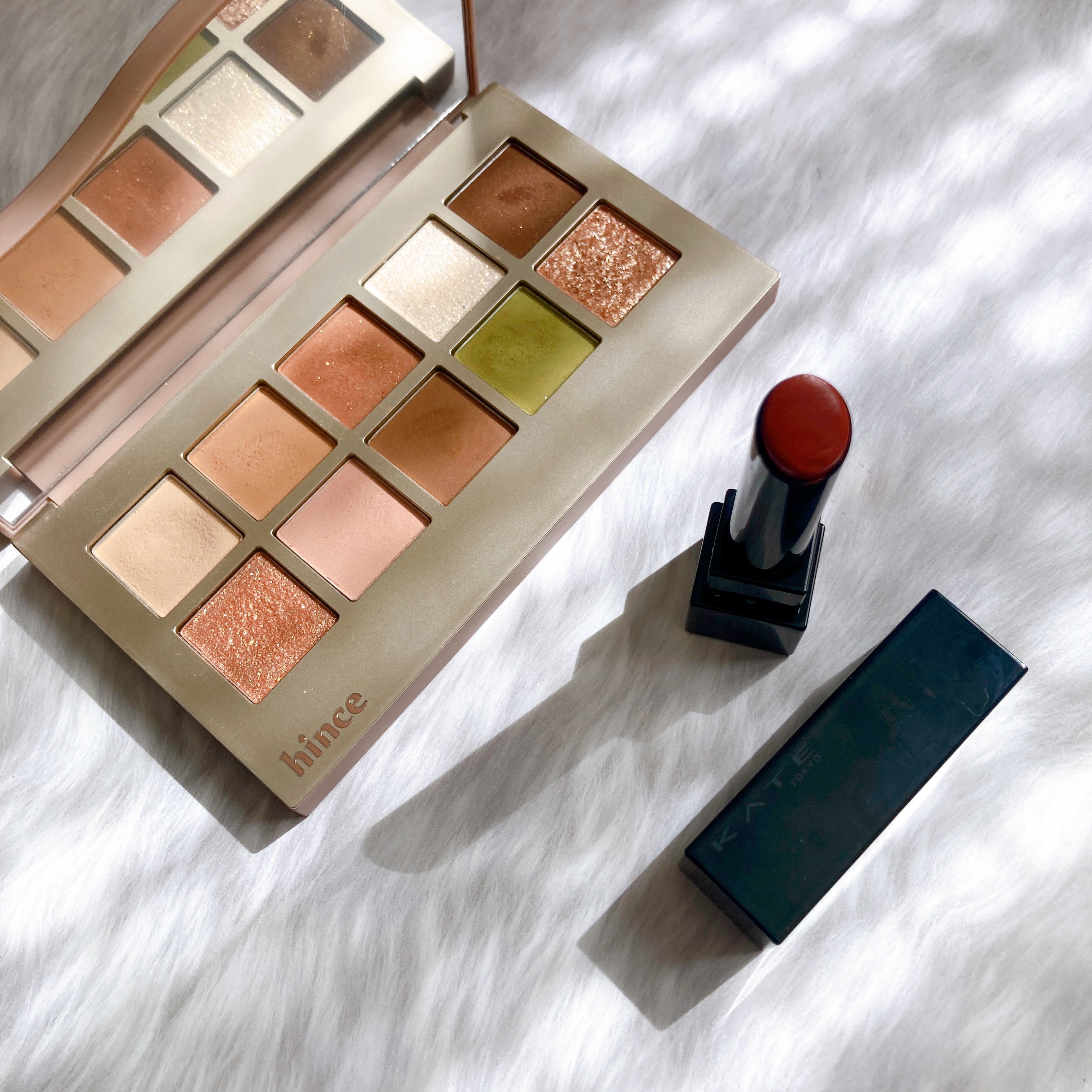 ニューデップスアイシャドウパレット/hince/アイシャドウパレットを使ったクチコミ（1枚目）