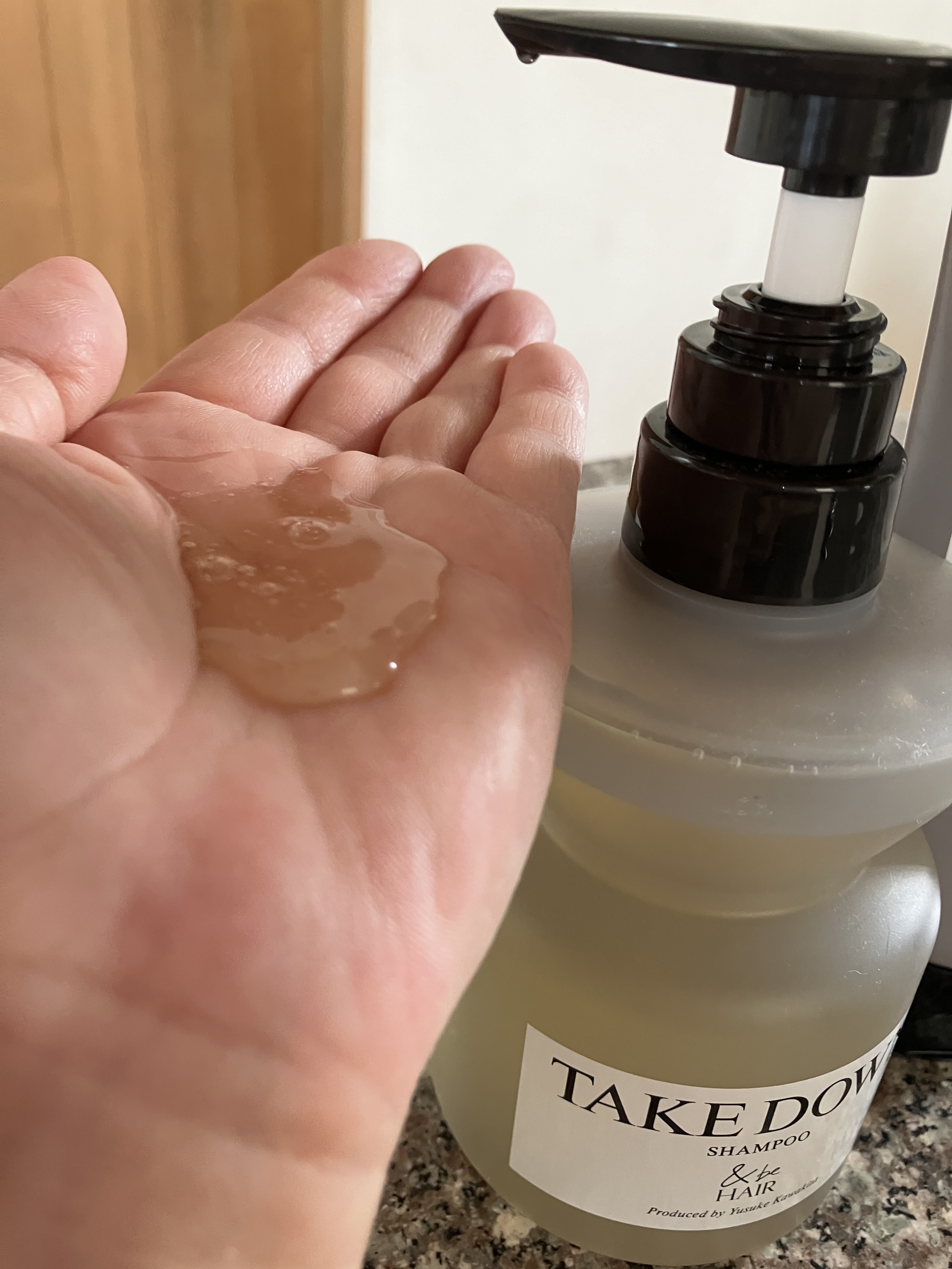 &be テイクダウンシャンプー/&be HAIR/市販シャンプーを使ったクチコミ（1枚目）