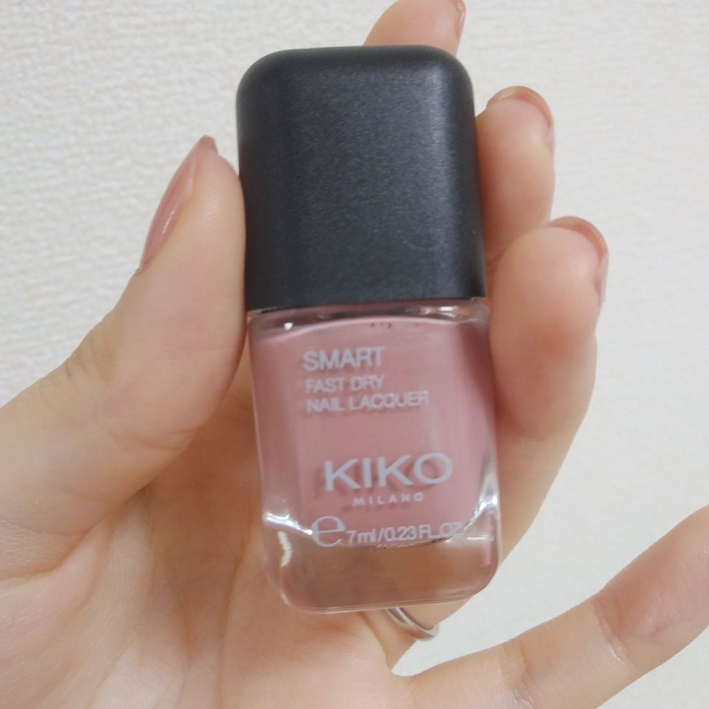 SMART FAST DRY NAIL LAQUER/KIKO/マニキュアを使ったクチコミ（2枚目）