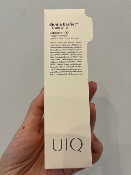 バイオームバリア クリームミスト/UIQ/ミスト状化粧水を使ったクチコミ(6枚目)