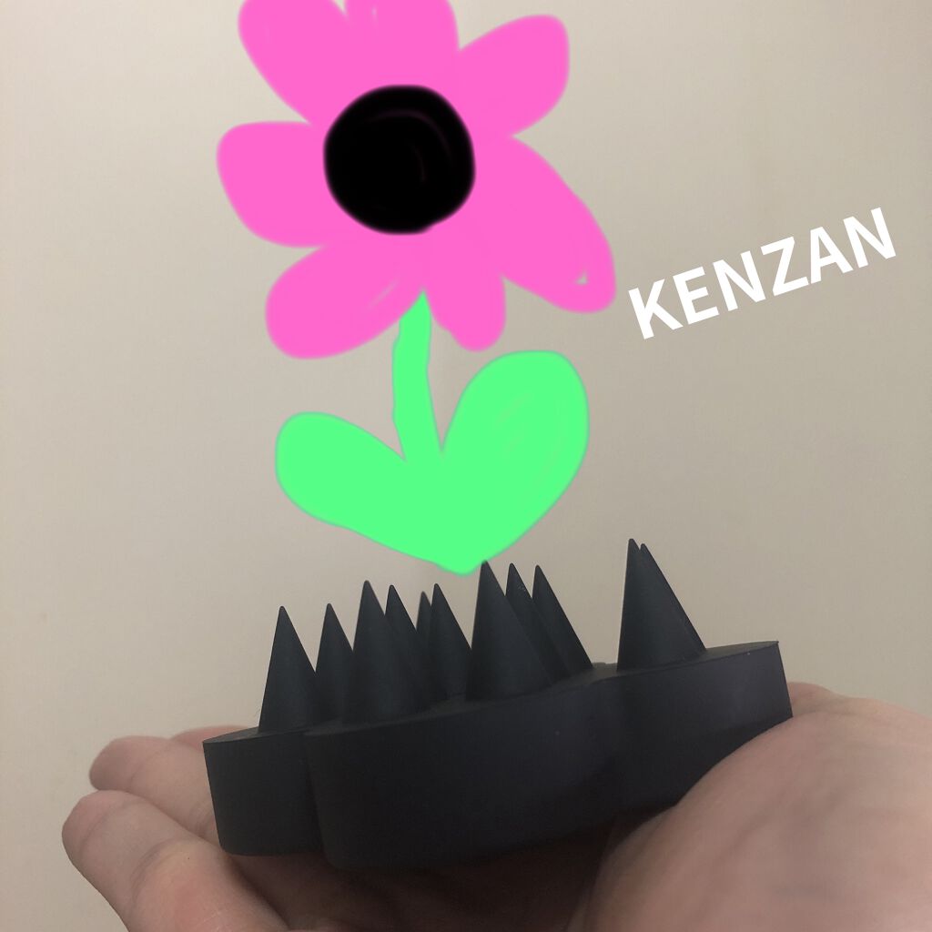 uka scalp brush kenzan/uka/スカルプブラシを使ったクチコミ（2枚目）